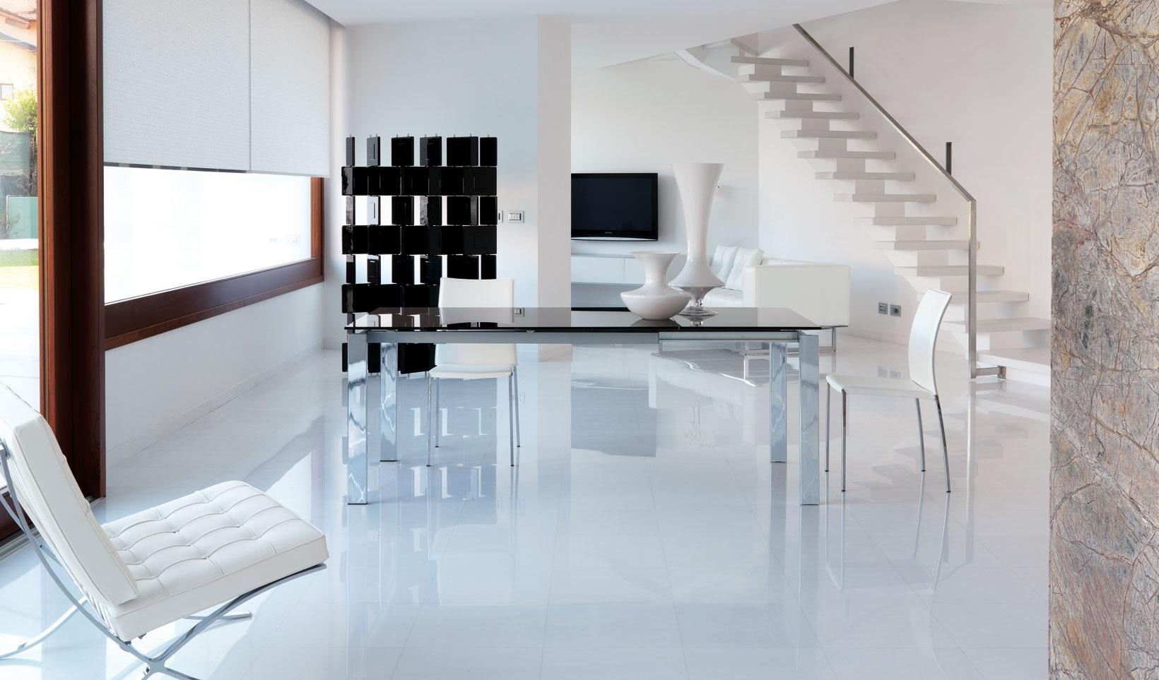 Bristol tavolo allungabile italy dream design Soggiorni con tavolo nero