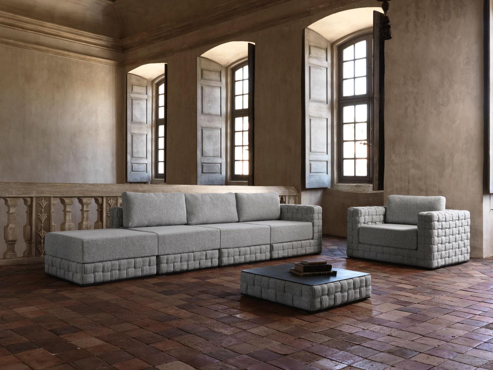 Cross salotto da esterno modulare italy dream design