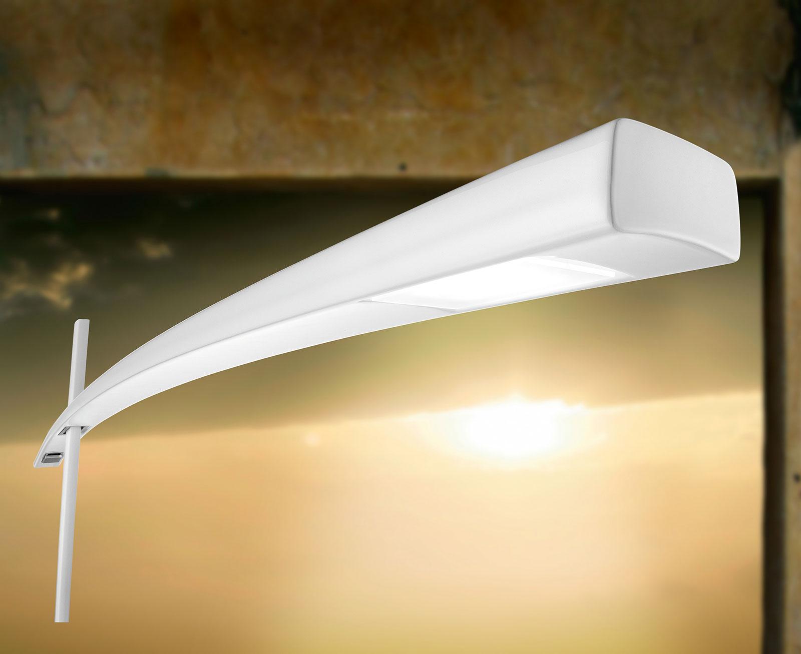 Katana lampada da terra in fibra di carbonio italy dream design