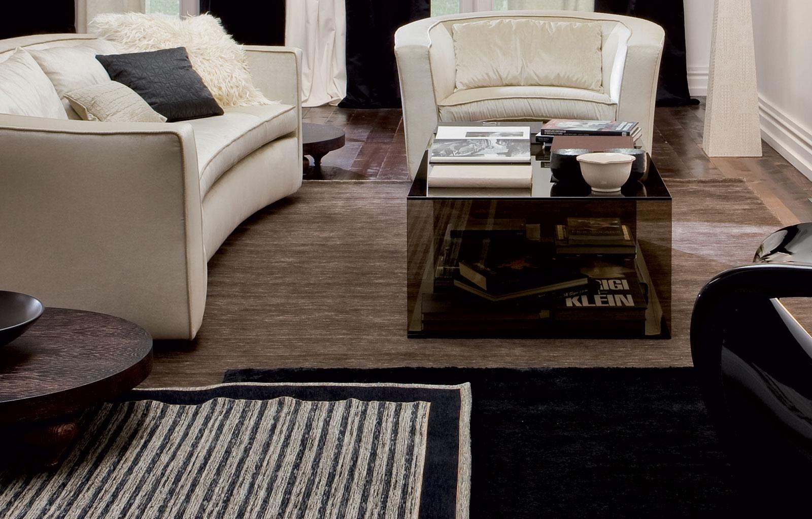 Cubic tavolino in vetro italy dream design