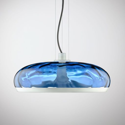 Modern LED suspension, double switching and dimmable. Murano's glass. Design by Patrick Jouin. Free home delivery. 100% made in Italy. Colour customization.