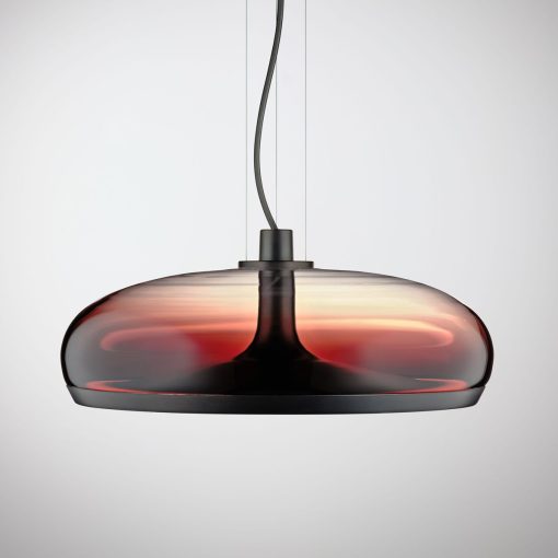 Modern LED suspension, double switching and dimmable. Murano's glass. Design by Patrick Jouin. Free home delivery. 100% made in Italy. Colour customization.