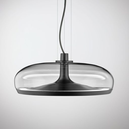 Modern LED suspension, double switching and dimmable. Murano's glass. Design by Patrick Jouin. Free home delivery. 100% made in Italy. Colour customization.