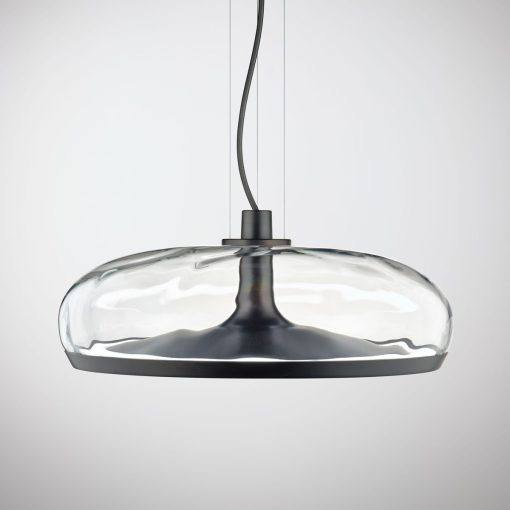 Modern LED suspension, double switching and dimmable. Murano's glass. Design by Patrick Jouin. Free home delivery. 100% made in Italy. Colour customization.