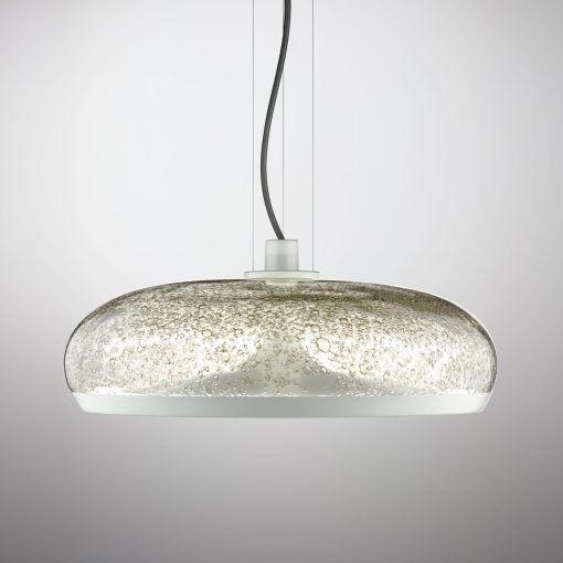 Lustre LED moderne, double commutation et dimmable. Verre de Murano. Design Patrick Jouin. Livraison gratuite. 100% fabriqué en Italie. Diverses couleurs.