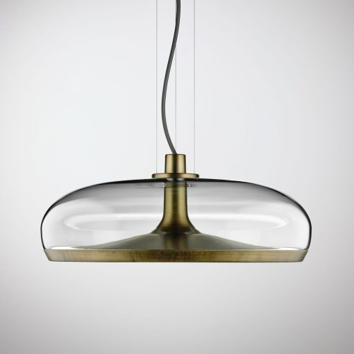 Lustre LED moderne, double commutation et dimmable. Verre de Murano. Design Patrick Jouin. Livraison gratuite. 100% fabriqué en Italie. Diverses couleurs.