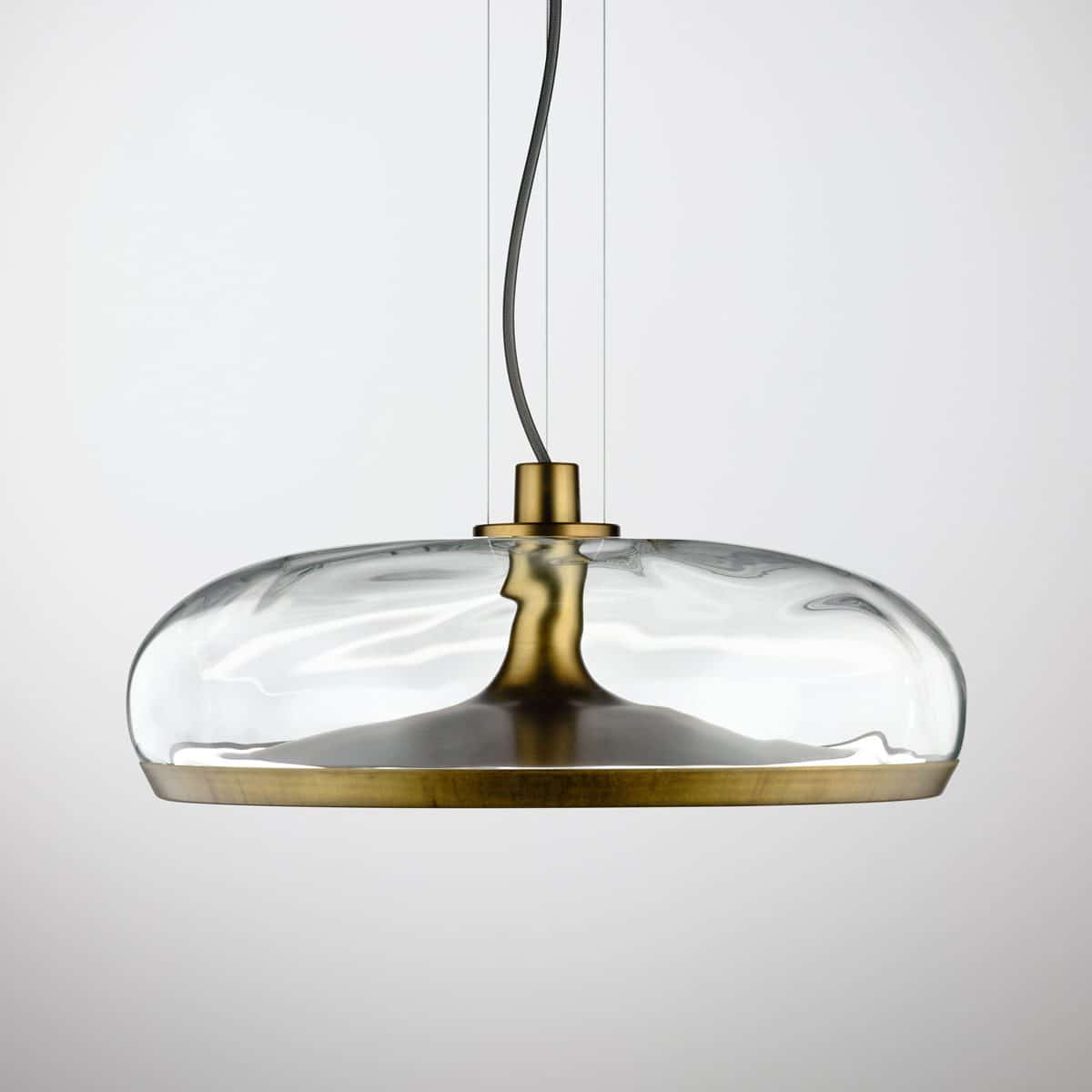 Sospensione moderna a LED, doppia accensione e dimmerabile. Vetro di Murano. Design di Patrick Jouin. Consegna gratuita. 100% made in Italy. Vari colori.