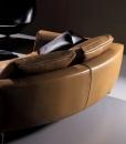 canape cuir modulable arrondi fixe places modulable rond xl design haut gamme luxe xxl d'intérieur en ligne meuble vente site italiens qualité sur mesure