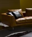 Add-Look Round is a leather sofa, designed by Mauro Lipparini. This round leather sofa is a great buy for people who value superlative craftsmanship and Italian furniture.