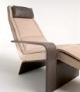 chaise longue Matteo Nunziati prezzi design moderno pelle cuoio made in italy arredamento casa ufficio on line moderno dlusso 2017 web