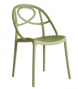 Arabesque est une chaise de salle à manger en polypropylène qui attire les regards grace à design raffiné et intrigant. Achat en ligne chaises haut de gamme.