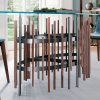 This Norberto Delfinetti design rectangular table has a top in tempered glass and metal base. Buy online luxurious made in Italy handcrafted tables.