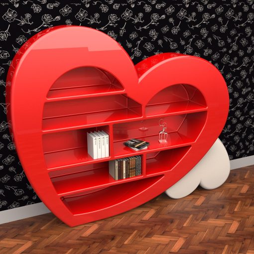 Heart shaped bookcase cupboard cabinet ideas shelves size furniture stores choice design delivery factors sale home house makers manufacturers quality retailers websites