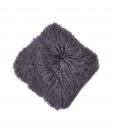 Squared, cm. 40 x 40, soft and warm. Tibet Mongolia leather pillow is perfect to complete your sofa or armchair with a touch of sweetness. Free shipment.