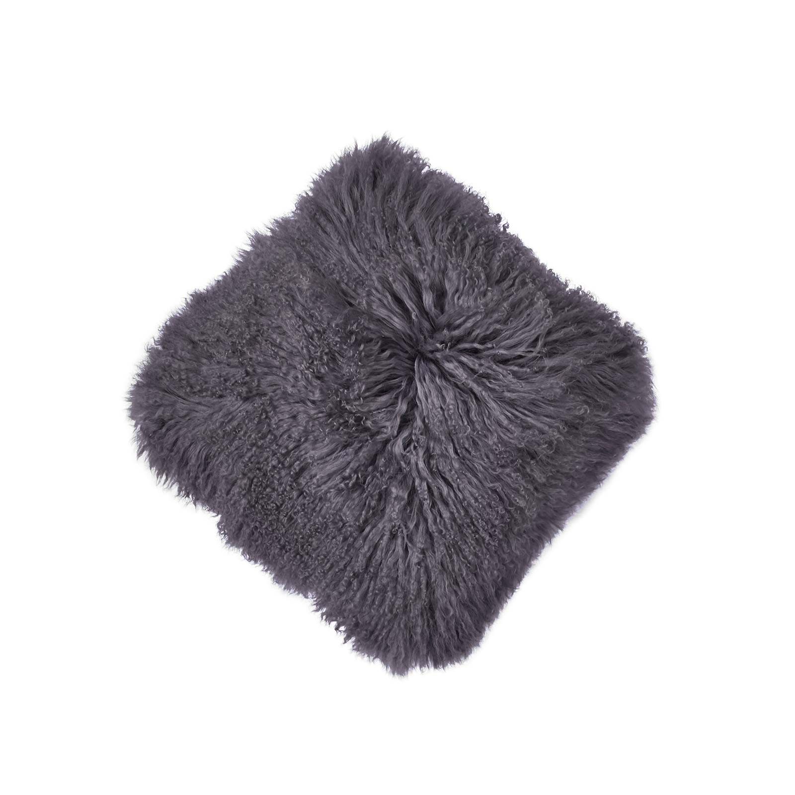Squared, cm. 40 x 40, soft and warm. Tibet Mongolia leather pillow is perfect to complete your sofa or armchair with a touch of sweetness. Free shipment.