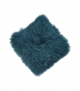 Squared, cm. 40 x 40, soft and warm. Tibet Mongolia leather pillow is perfect to complete your sofa or armchair with a touch of sweetness. Free shipment.