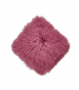 Squared, cm. 40 x 40, soft and warm. Tibet Mongolia leather pillow is perfect to complete your sofa or armchair with a touch of sweetness. Free shipment.