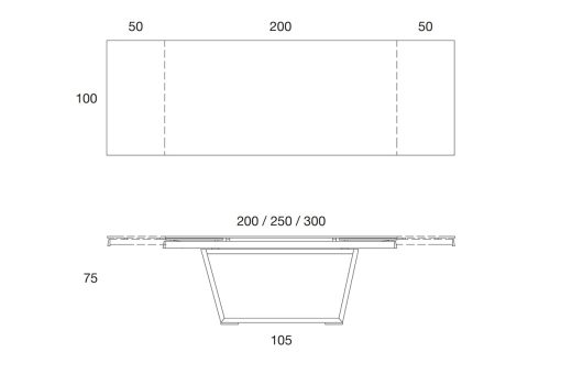 Doly est une table rectangulaire de salle à manger réalisée en bois et céramique. Découvrez notre collection de meubles italiens haut de gamme contemporaines