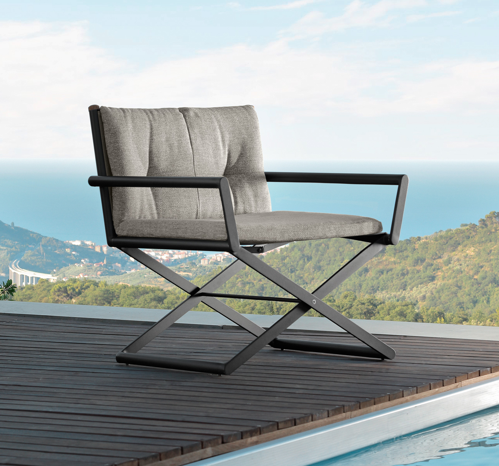 outdoor folding directors chair