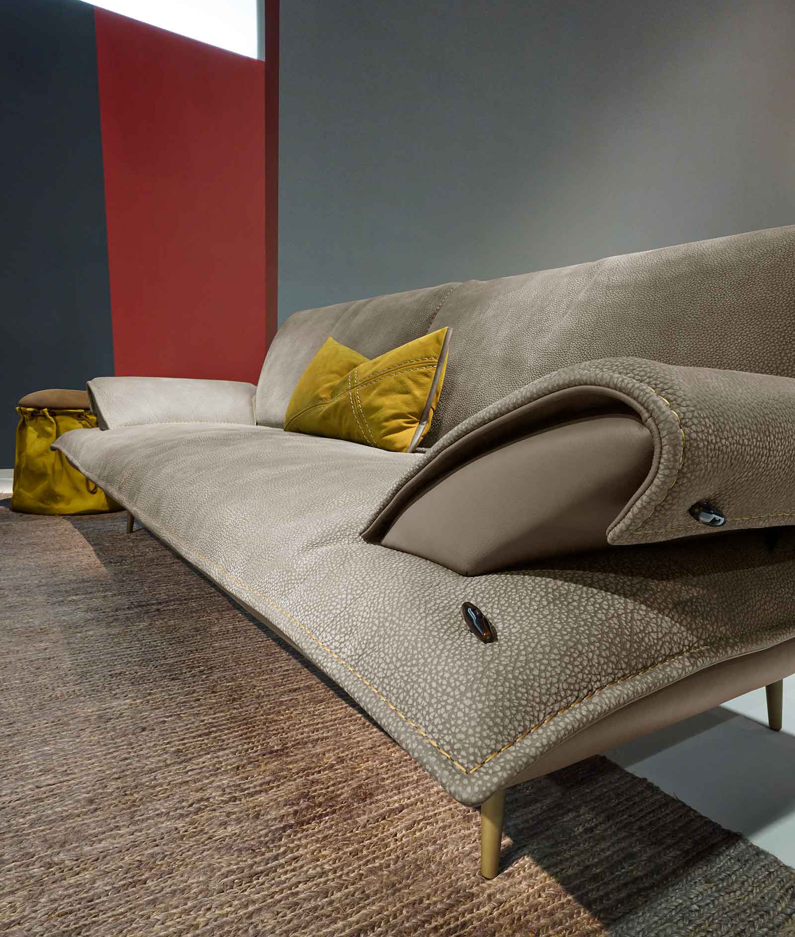 Escape Divano Componibile in Pelle Sectional Leather Sofa Sofa sectionnel en cuir Escape