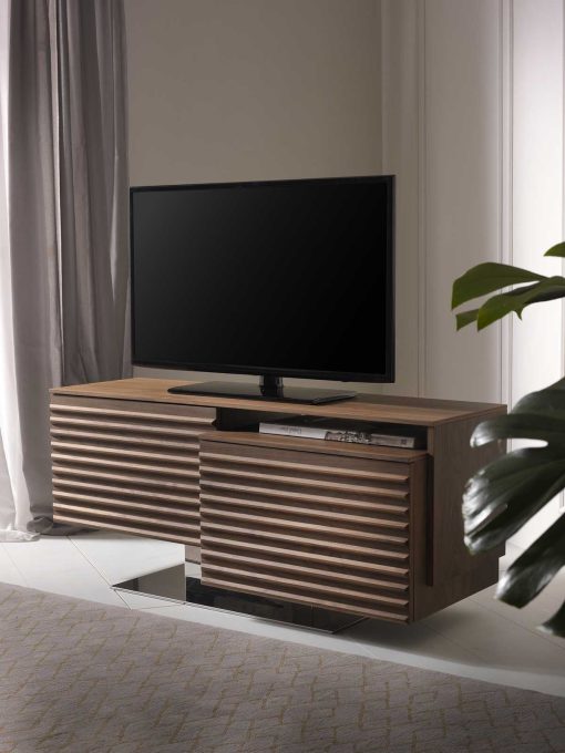 FABIUS Walnut TV cabinet