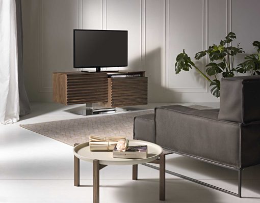 FABIUS Walnut TV cabinet