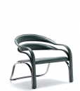 Fettuccini W, a lounge leather armchair, is a surprising item designed by great Vladimir Kagan. This home and office lounge leather armchair will add elegance and style.