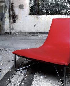 poltrona lounge pelle bianca rossa nera mucca arredamento casa ufficio on line moderno di lusso 2015 design inspiration web made in italy