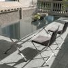 Table d'extérieur rectangulaire made in italy en pierre de lave. Vente en ligne de meubles design de luxe pour jardins et terrasses. Livraison gratuite.