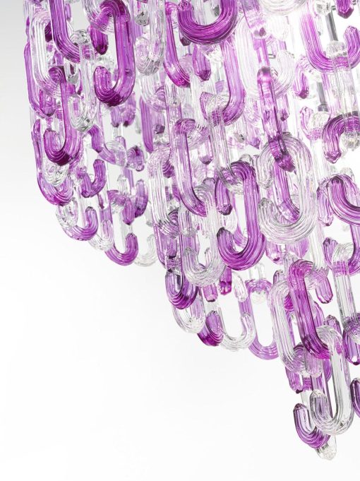 sospensione vetro di Murano lampadario contemporaneo Murano acquisto online design vetro soffiato