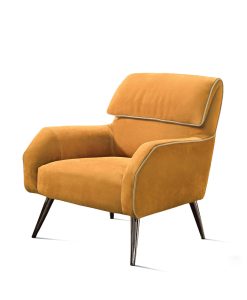 Fauteuil design en cuir made in italy. Vente en ligne de fauteuils haut de gamme artisanaux italiens avec livraison gratuite