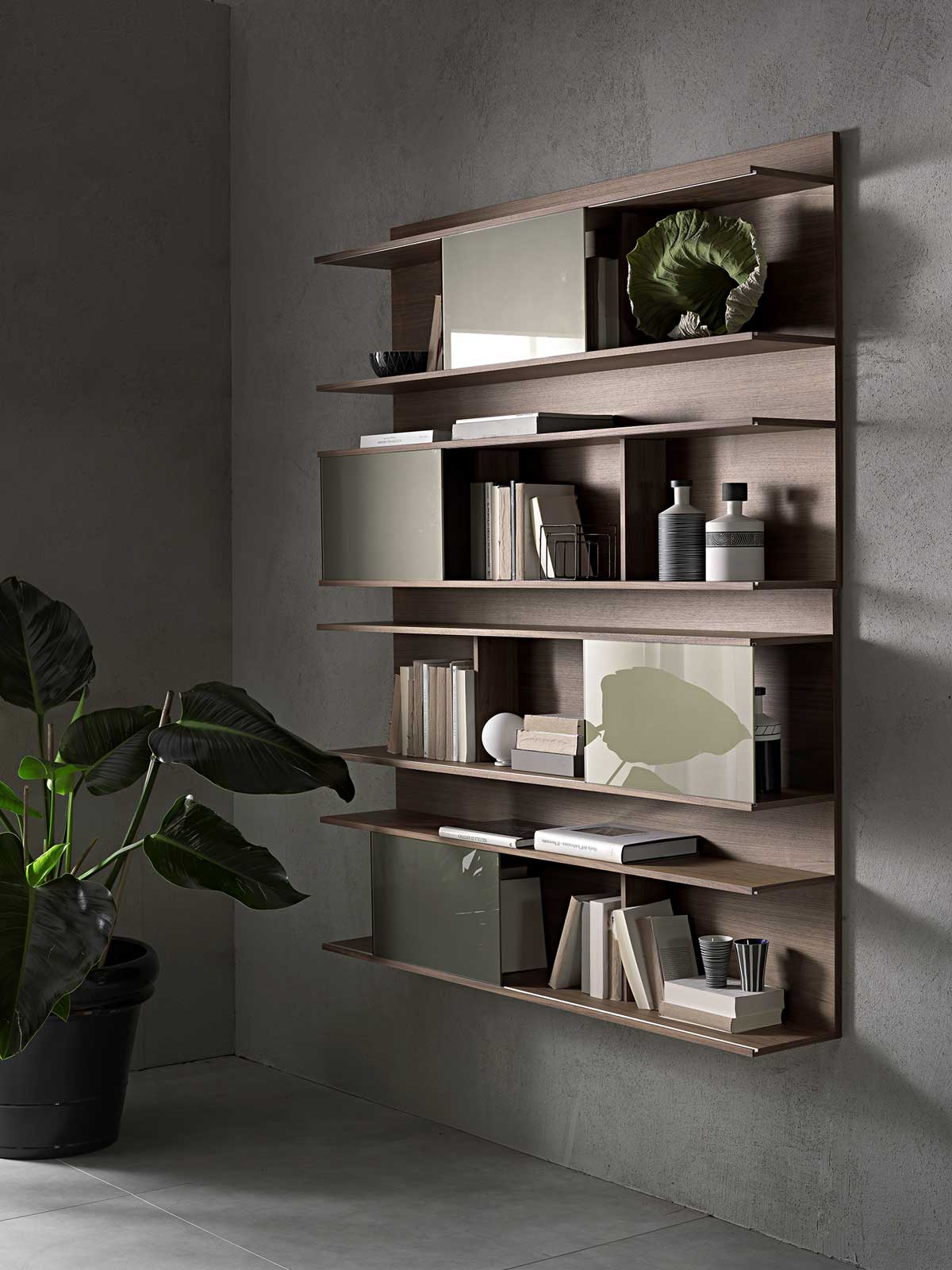 Hugo Wall Bookcase Buy Online Italy Dream Design