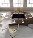 Luxury square meeting table