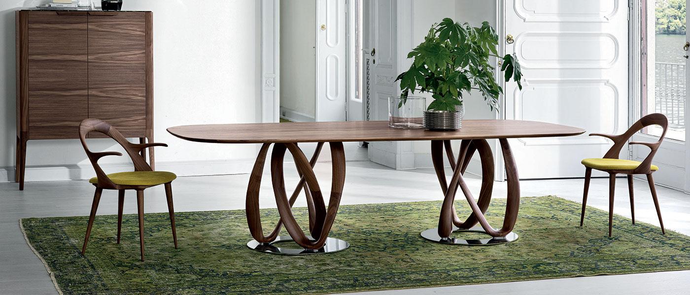 Infinity tavolo da pranzo ovale in legno massello italy dream design Tavolo ovale ufficio