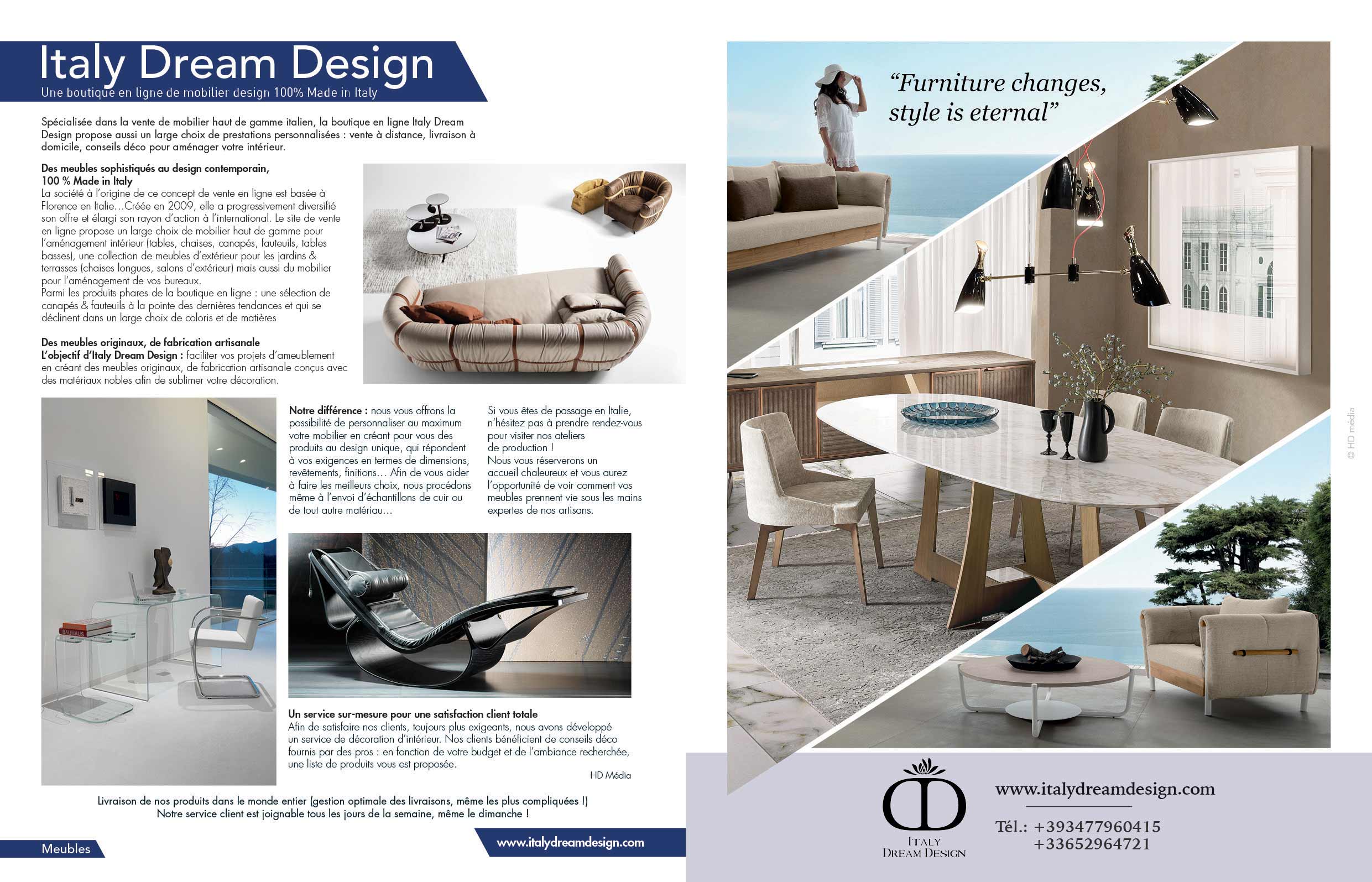 Italy Dream Design Maison Actuelle Octobre Novembre 2019