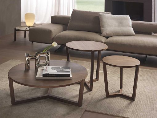 JENNY Coffee table with Canaletto walnut finish.