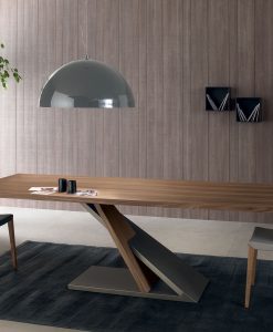 Discover Java, original walnut dining table handcrafted in Italy. Choose modern, contemporary and handcrafted tables that will define your living room style.