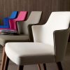 Angelina is an elegant office armchair with wooden frame designed by Dario Delpin. Visit the site and add other pieces from this collection for a complete look!