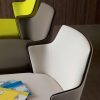Angelina is an elegant office armchair with wooden frame designed by Dario Delpin. Visit the site and add other pieces from this collection for a complete look!