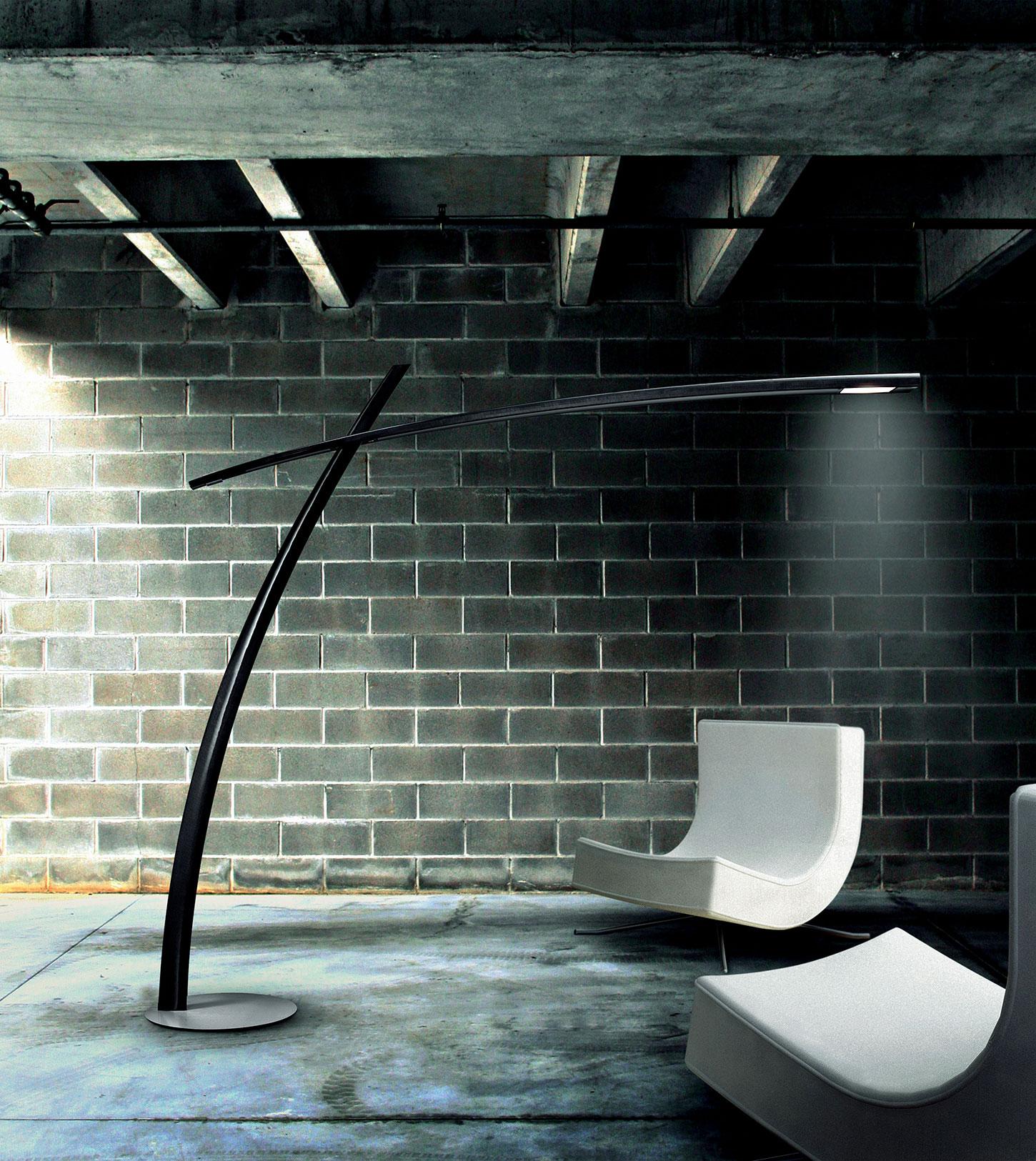 Katana Italian Design Carbon Fiber Floor Lamp Shop Online