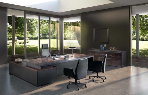 Matteo Nunziati's Kefa office furniture will furnish the most prestigious offices with its modern and luxurious style. Free delivery.