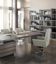 Matteo Nunziati's Kefa office furniture will furnish the most prestigious offices with its modern and luxurious style. Free delivery.