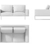 divano pelle Mauro Lipparini misure grande bianco nero marrone posti prezzo salotto moderno foto immagini arredamento casa lusso 2017 design made in italy