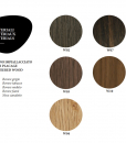 Veneered wood finishes