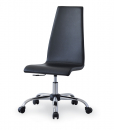 Lilo is an adjustable height swivel office operator seat that presents a linear and clean design. This luxury chair adds style and function to any office.