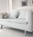 Miami is a beautiful 2 seater soft leather sofa 100% made in Italy. This sofa features beautiful and comfortable leather covering with chrome legs perfect for any room.