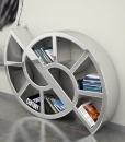 libreria biblioteca moderno bianco camera nero rosso vetro arredamento design mobili lusso arredamento casa moderno on line bar soggiorno alberghi bianco