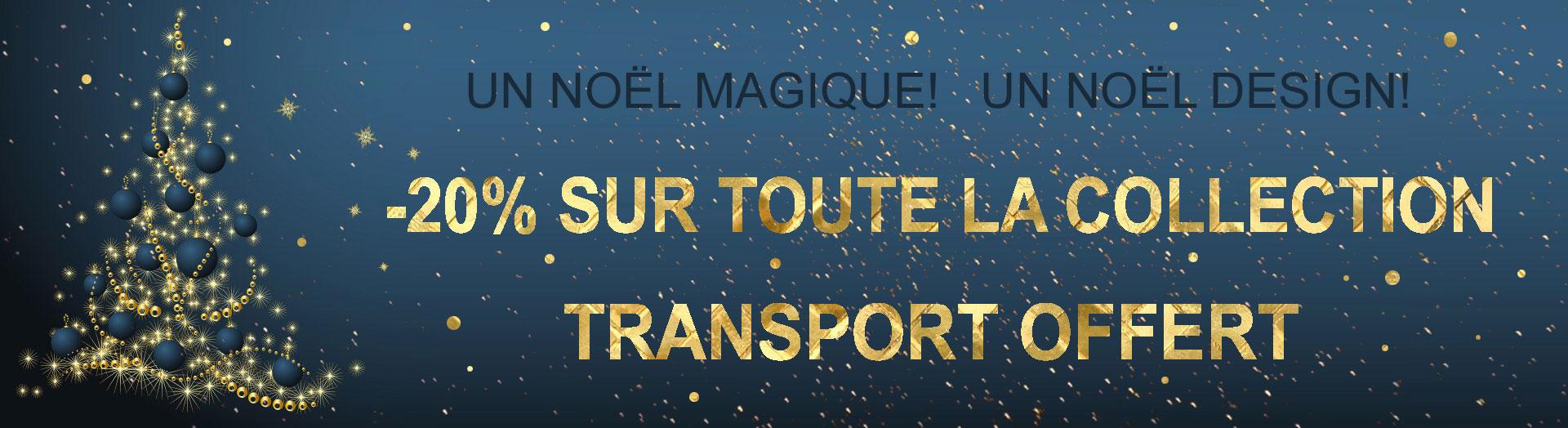 Un Noel magique! Un Noel design! -20% sur toute la collection - transport offert -  Italy Dream Design