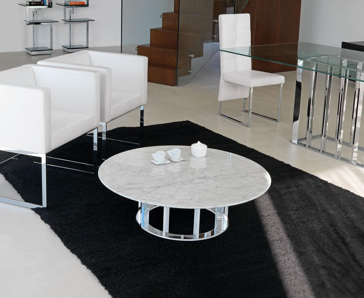 Naxos Round Glass Coffee Table Shop Online Italy Dream Design