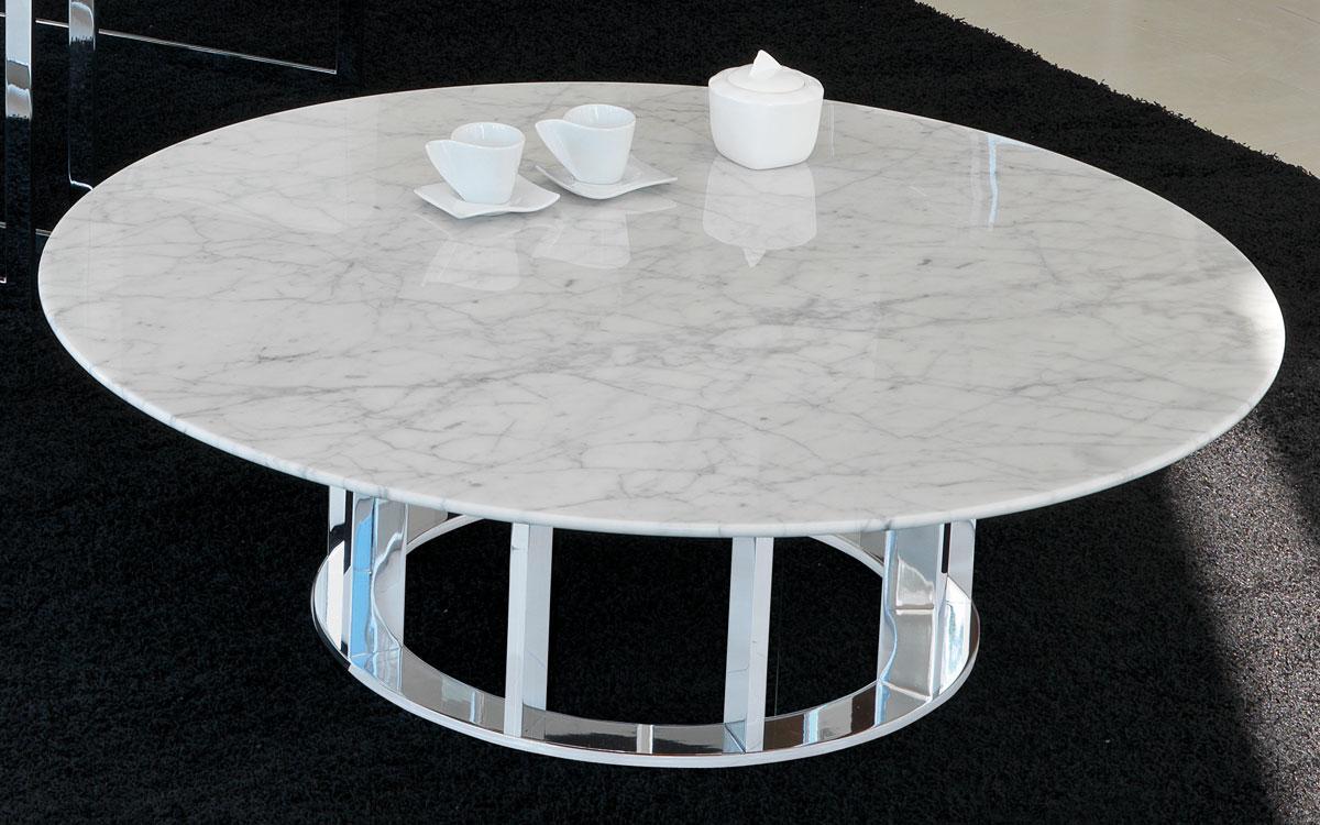 haut de gamme luxe maison salon design design contemporains en ligne vente qualité salon table basse ronde laqué métal verre marbre noir transparente trempé